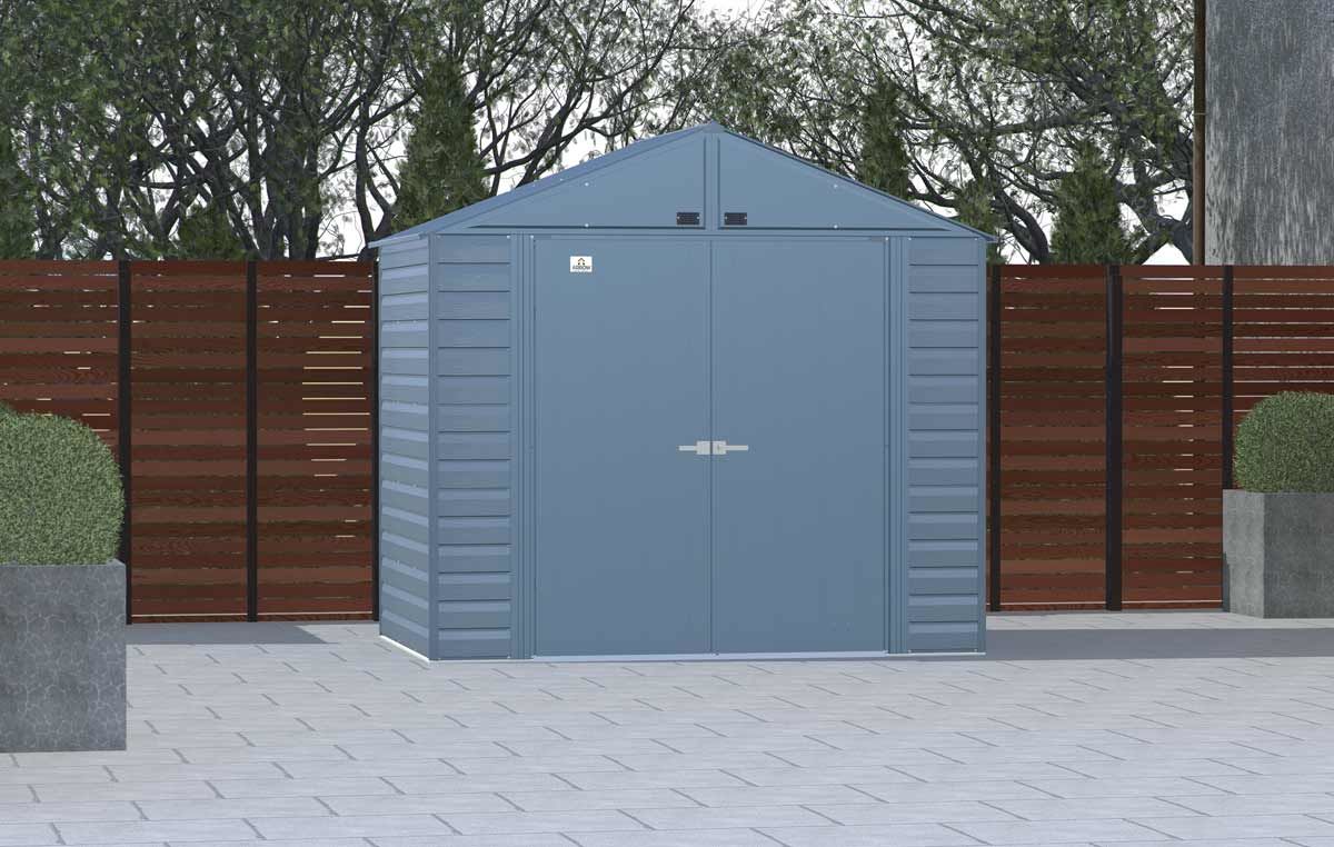 Arrow Select Steel Storage Shed, 8' Width x 6' Depth - Sheds For Space