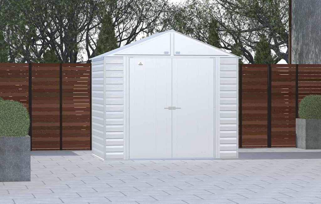 Arrow Select Steel Storage Shed, 8' Width x 6' Depth - Sheds For Space