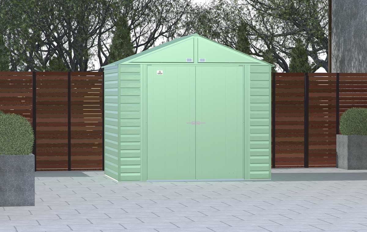 Arrow Select Steel Storage Shed, 8' Width x 6' Depth