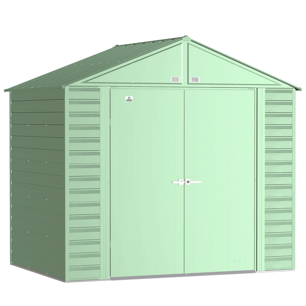 Arrow Select Steel Storage Shed, 8' Width x 6' Depth - Sheds For Space