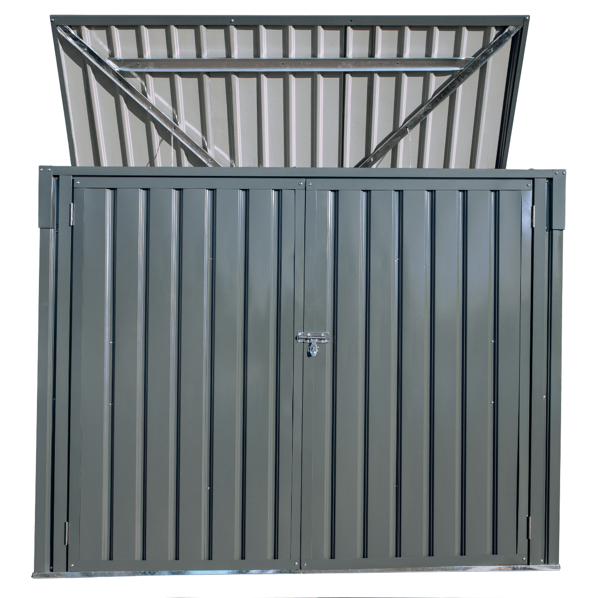 Storboss™ Horizontal Shed, 6' Width x 3' Depth - Sheds For Space