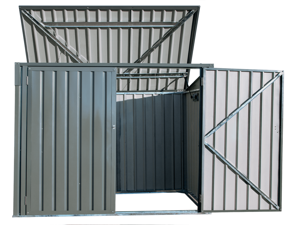 Storboss™ Horizontal Shed, 6' Width x 3' Depth - Sheds For Space