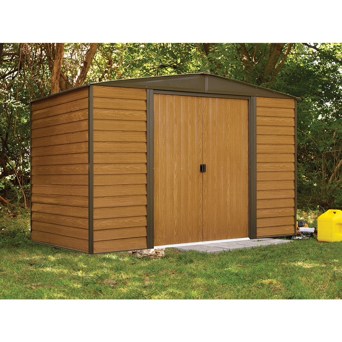 Woodridge Steel Storage Shed 6' Width x 5' Depth - Sheds For Space