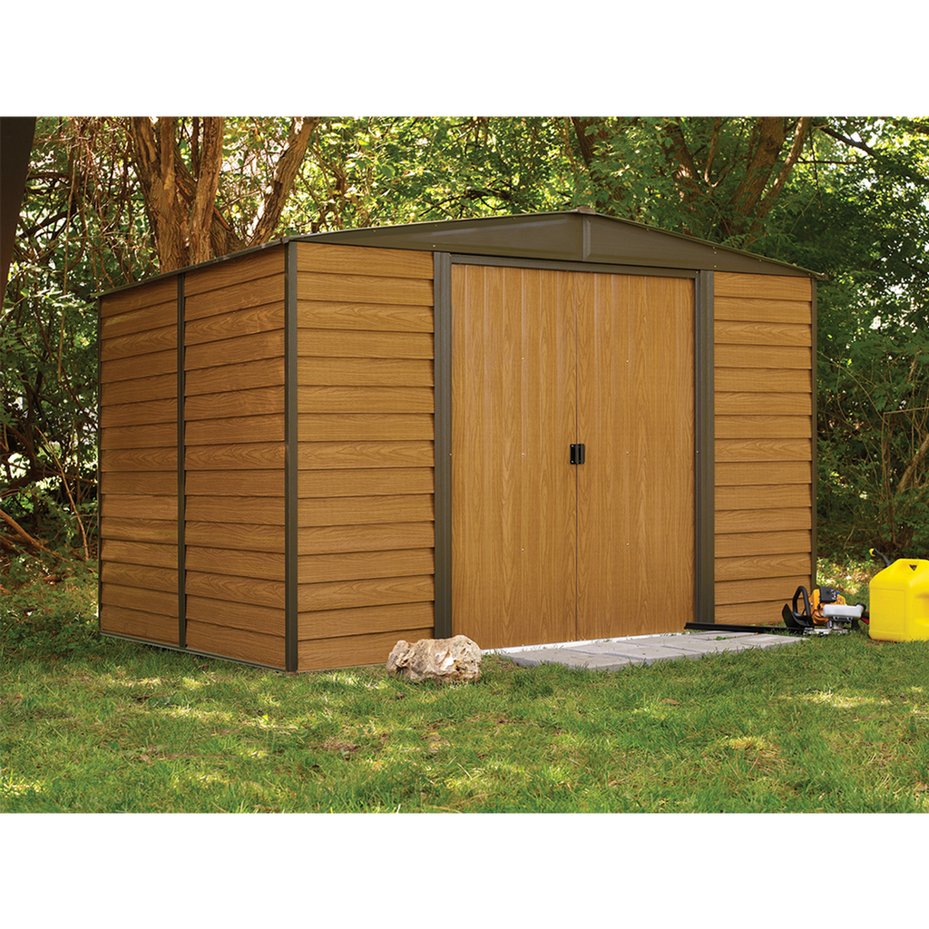 Woodridge Steel Storage Shed 10' Width x 8' Depth - Sheds For Space