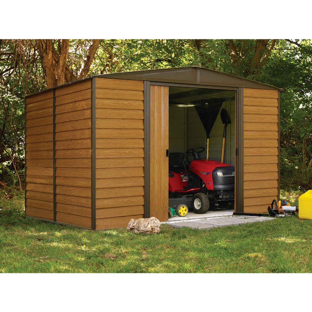 Woodridge Steel Storage Shed 10' Width x 8' Depth - Sheds For Space