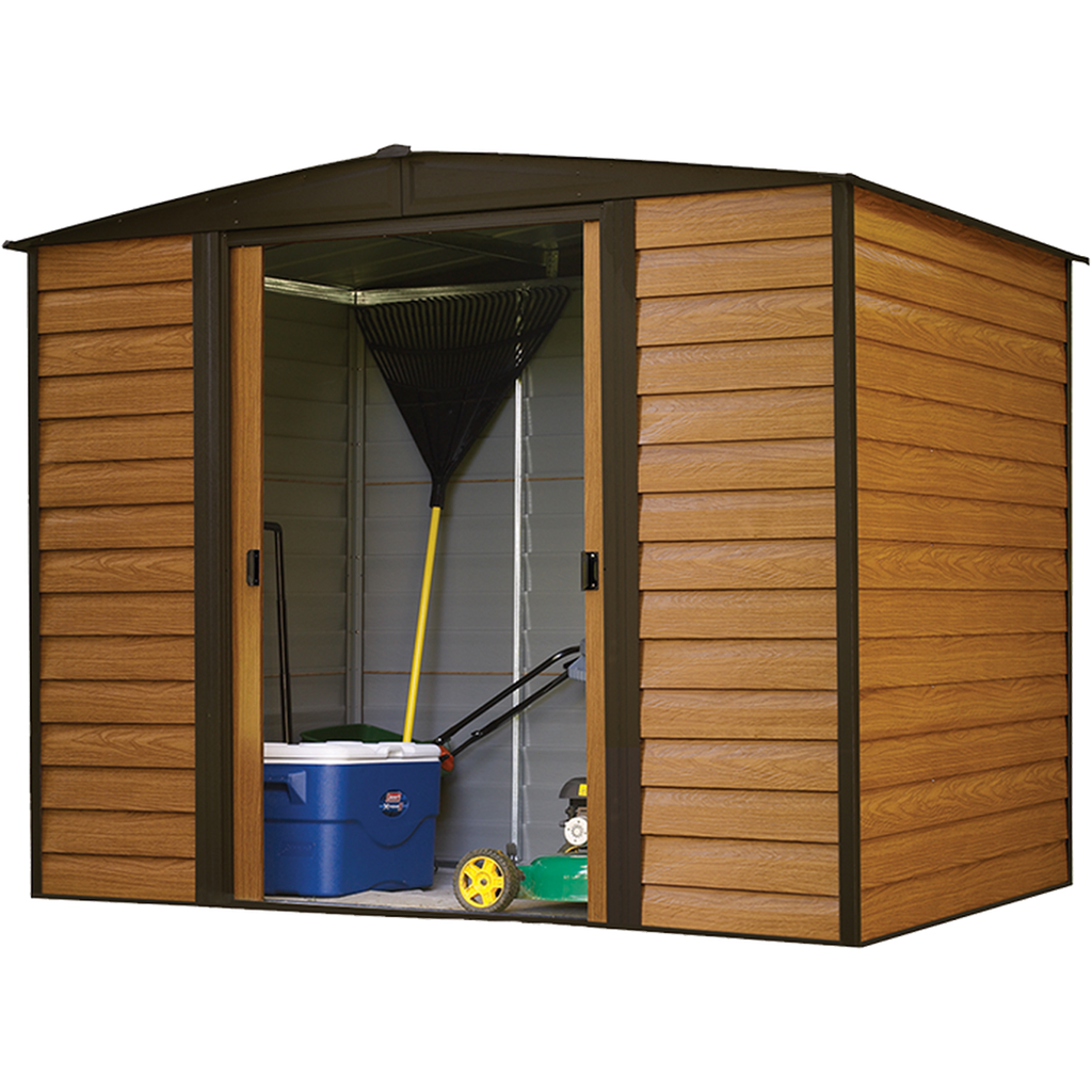 Woodridge Steel Storage Shed 6' Width x 5' Depth - Sheds For Space