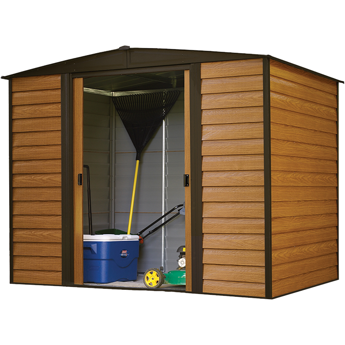 Woodridge Steel Storage Shed 6' Width x 5' Depth - Sheds For Space