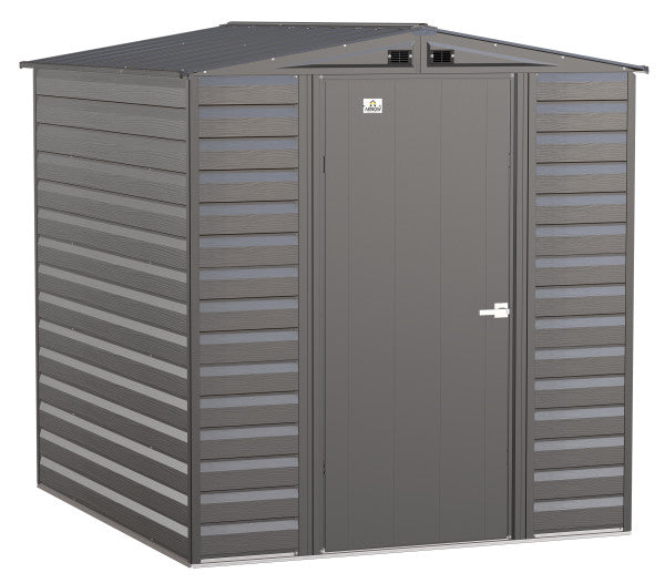 Arrow Select Steel Storage Shed, 6' Width x 7' Depth - Sheds For Space