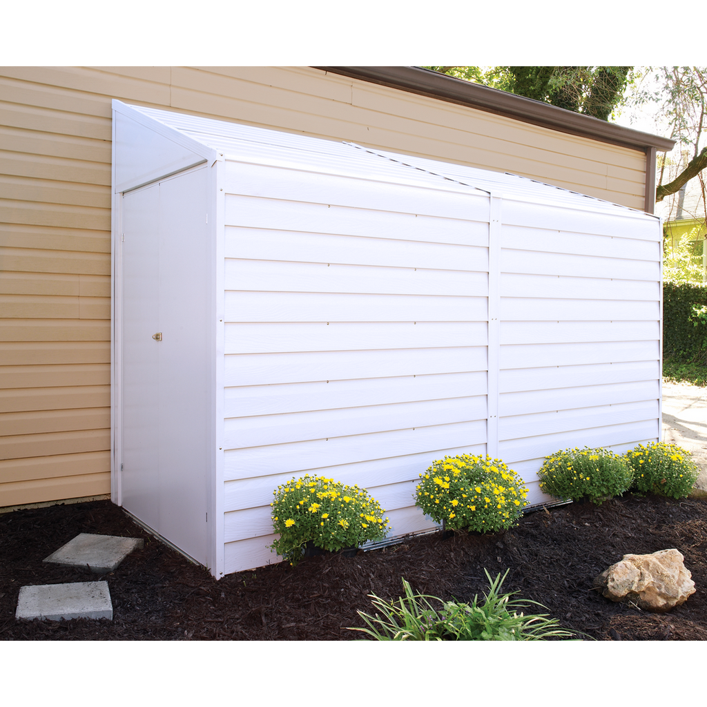 Steel Storage "Yardsaver" Shed, 4 ft. x 10 ft. - Sheds For Space