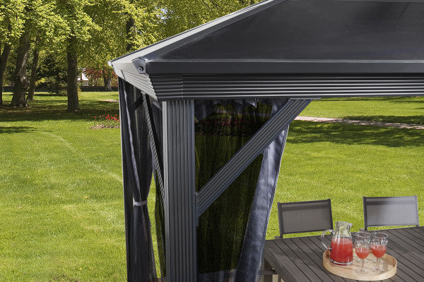 Verona Hardtop Gazebo 10x10, 10x12, and 10x14 - Sheds For Space